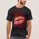 Zoek naar roze lippen tshirts Glitter