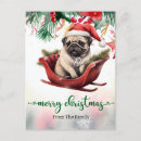 Zoek naar christmas pug briefkaarten Peuk