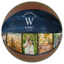 Zoek naar basketballen Fotocollage