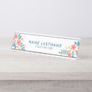 Zoek naar bloemen naambordjes Oranje