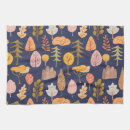 Zoek naar herfst bomen keuken handdoeken Illustratie