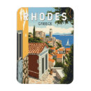 Zoek naar vintage magneten Retro vintage reizen