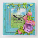 Zoek naar feeën klokken Roze