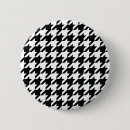 Zoek naar zwart wit patroon buttons Houndstooth