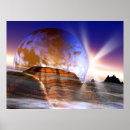 Zoek naar abstracte werelden posters Fantasie