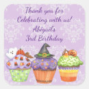 Zoek naar verjaardag cupcakes stickers Paars