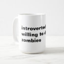 Zoek naar zombie koffie mokken Dood lopend