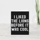 Zoek naar leuke leeuw kaarten Grappig