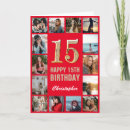 Zoek naar 15 jaar kaarten Fotocollage