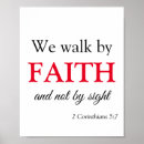 Zoek naar geloof posters Typografie