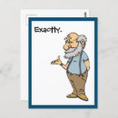 Zoek naar oude man briefkaarten Cartoon