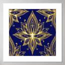 Zoek naar blauwe lotusbloem kunst Mandala