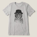 Zoek naar witte tijger tshirts Zwart wit