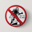 Zoek naar hersenen buttons Zombies