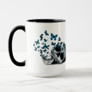 Zoek naar witte vlinder mokken Blauw