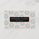 Zoek naar donut visitekaartjes Schattig