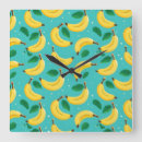 Zoek naar gele bananen klokken Voedsel