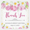 Zoek naar roze tulpen stickers Elegant