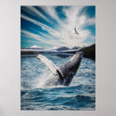 Zoek naar whale kunst Oceaan