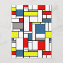 Zoek naar mondrian briefkaarten Raster