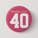Zoek naar 40 iets buttons Verjaardag