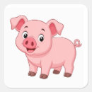 Zoek naar kawaii varken stickers Dier