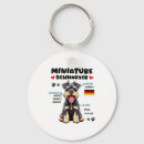 Zoek naar miniatuur schnauzer sleutelhangers Grappig