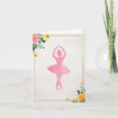 Zoek naar mijn dans uitnodigingen Ballerina