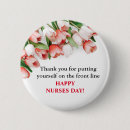 Zoek naar bedankt buttons Verpleegster