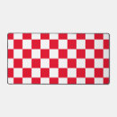 Zoek naar rood vierkant muismatten Retro