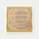 Zoek naar voetafdrukken servetten Voor iedereen