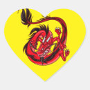 Zoek naar hart tattoo stickers Draak