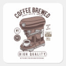 Zoek naar koffiezetapparaat stickers Retro