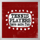 Zoek naar grappig tennis posters Tennisthema