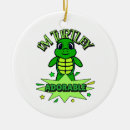 Zoek naar grappige schildpad ornamenten Schattig