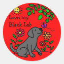 Zoek naar zwart labrador stickers Retriever