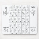 Zoek naar taal muismatten Doof