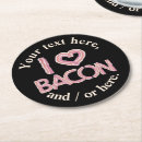 Zoek naar bacon onderzetters Hart