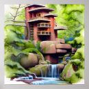 Zoek naar architectuur posters Waterverf