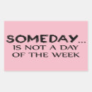 Zoek naar uitstel stickers Motivatie