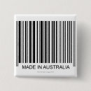 Zoek naar australie buttons Illustratie
