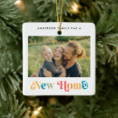 Zoek naar nieuw huis ornamenten Foto