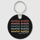 Zoek naar geestelijke gezondheid sleutelhangers Angst