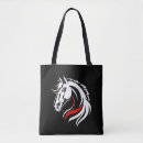 Zoek naar zwarte paarden tote bags Wild