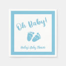 Zoek naar voeten servetten Baby shower