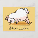 Zoek naar yoga humor briefkaarten Lama