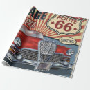 Zoek naar route 66 cadeaupapier Retro