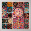 Zoek naar vintage patroon posters Abstract