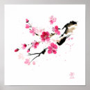 Zoek naar japans sumi e posters Sakura