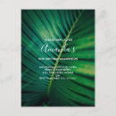 Zoek naar palmblad uitnodigingen Groen blad